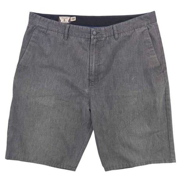 Volcom Other - Volcom | Light Grey Flat Front 10" Shorts | Size 38